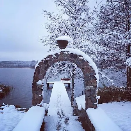 Lakefront House & Sauna Mazury, Quiet Beautiful Village, Domekprzytulny Сasa de vacaciones